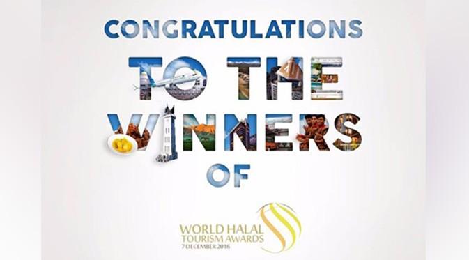 Wisata Halal Indonesia yang sukses menyapu bersih 12 kategori, dari 16 yang dipertarungkan dalam World Halal Tourism Award 2016. 