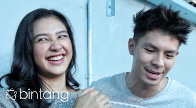 Fero Walandouw dan Mikha Tambayong. (Adrian Putra/Bintang.com)