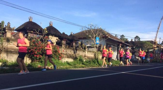 Para peserta saat melaksanakan lomba League Grip The Road 2016, di Bali. (League).