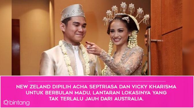 Kebahagiaan Acha Septriasa Dipersunting Vicky Kharisma (Foto: Galih W. Satria, Desain: Nurman Abdul Hakim/Bintang.com)