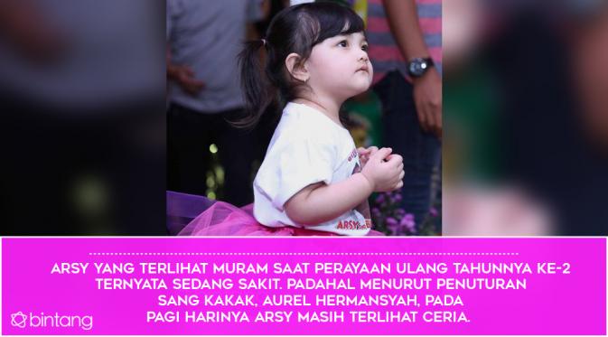 5 Fakta Arsy, Putri Ashaty Peduli Anak Yatim. (Foto: Nurwahyunan, Desain: Nurman Abdul Hakim/Bintang.com)