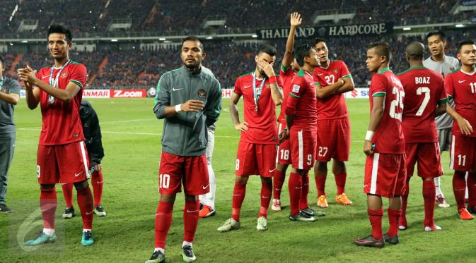 Timnas Indonesia di Piala AFF 2016. (Liputan6.com/Helmi Fithriansyah)