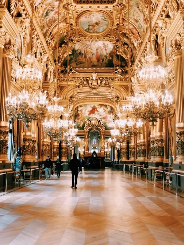 Palais Garnier, Paris, Perancis. (Mary Quincy)