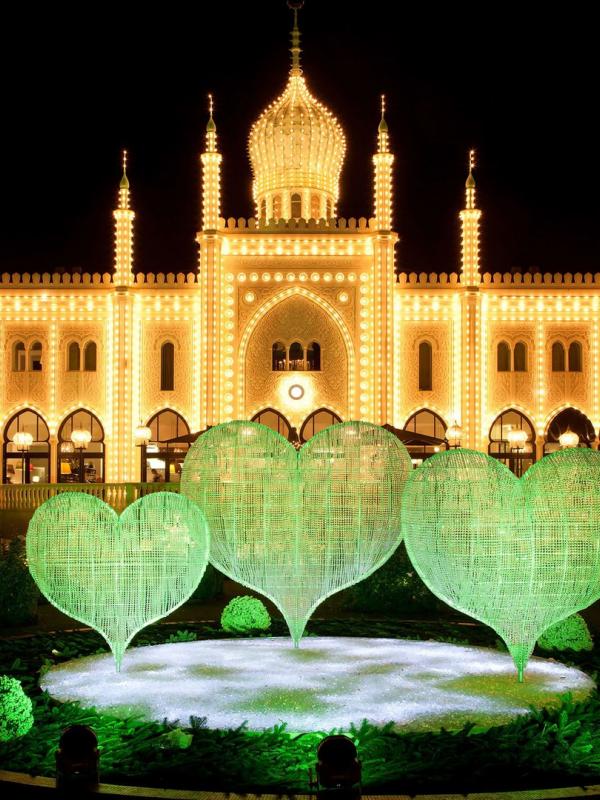 Tivoli Gardens, Copenhagen, Denmark. (Niels Poulsen simi2/Alamy)