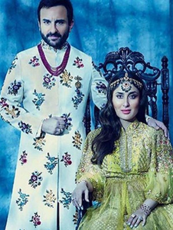 Kareena Kapoor dan Saif Ali Khan resmi menjadi orang tua. Dikaruniai seorang bayi laki-laki, pasangan ini memberinya nama Taimur Ali Khan Pataudi. Tak sembarangan, nama itu ternyata punya makna tersendiri. (Instagram/Kareenabebo)