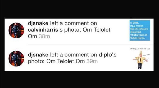 DJ Snake berkomentar di mana-mana (Bintang Pictures)