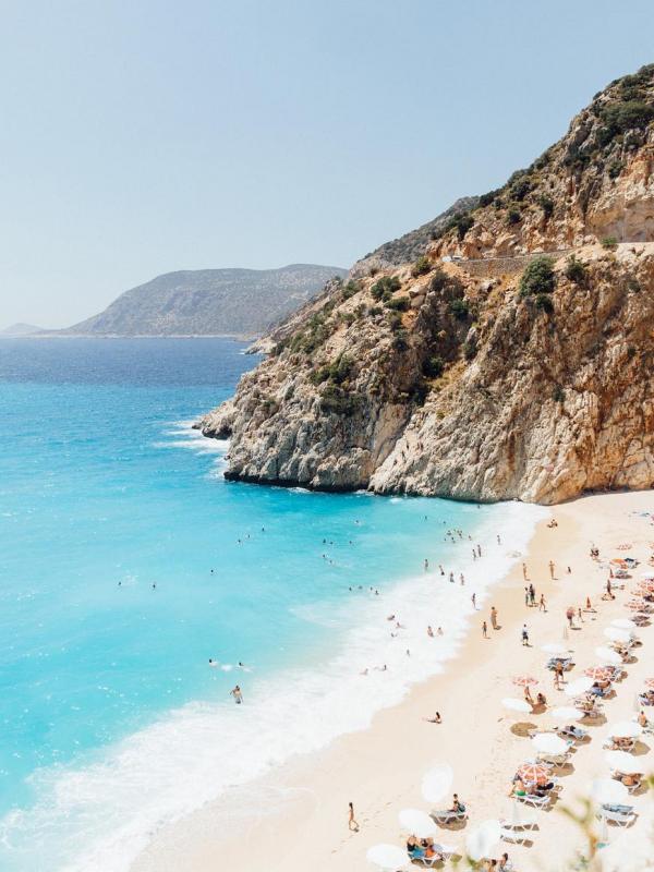 Pantai Kaputas, Turki. (doyoutravel/Instagram)