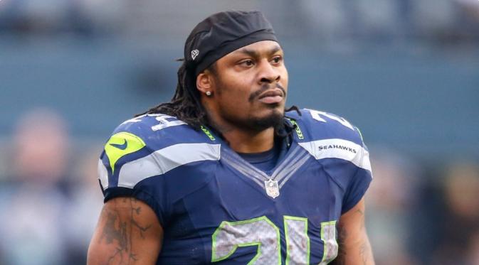 Mantan pemain American Football, Marshawn Lynch. (BBC).