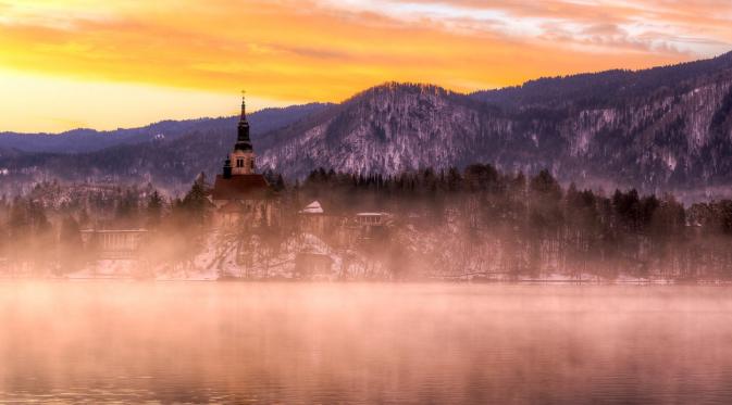 Lake Bled, Slovenia. (Getty)