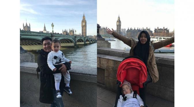 Dua asisten Raffi Ahmad, Merry dan Lala ikut berlibur ke London, Inggris.
