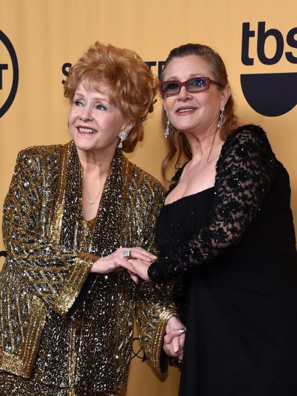 Debbie Reynolds sangat takut kehilangan putrinya Carrie Fisher. (AFP/Bintang.com)