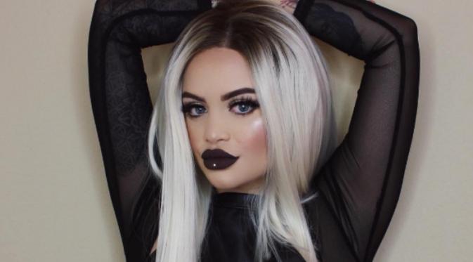 Taylor Anne Steingold, seorang makeup artis membuat tutorial makeup hasilnya mirip Kylie jenner. (via: Instagram/@taylorsteingold)