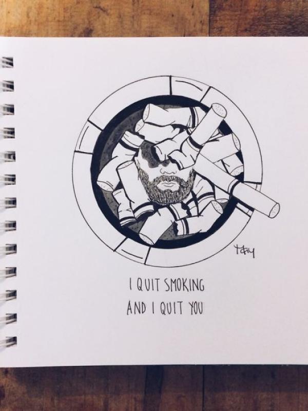 I quit smooking. (Via: boredpanda.com)