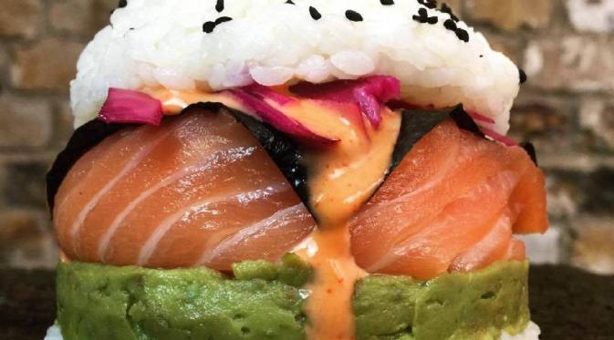 Tak hanya fitsa hats, sushi ini bisa menyamar menjadi berbagai makanan yang menggoda selera (foto : allday.com)