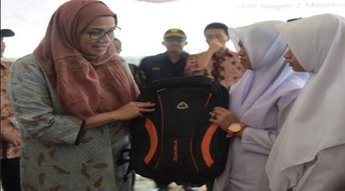 Kunjungan Menkeu Sri Mulyani di Aceh 