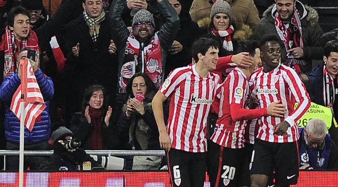 Athletic Bilbao meraih 33 kemenangan 1-0. (AFP/Ander Gillenea)