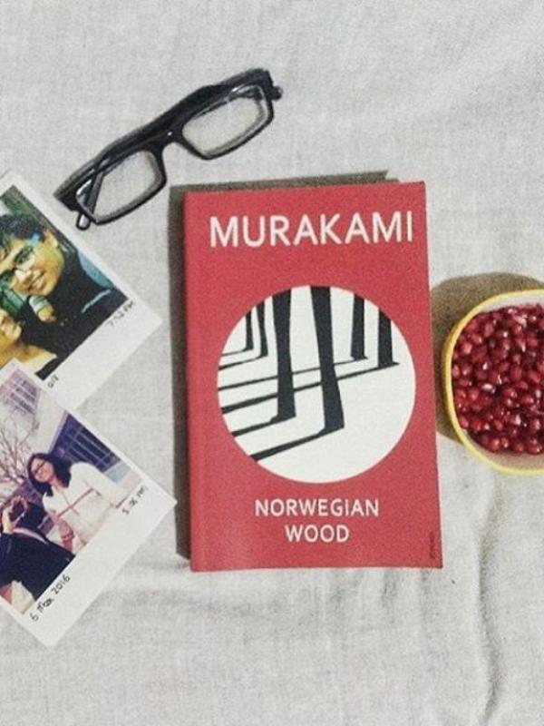 Norwegian Wood, Haruki Murakami. (kuwait_bookstore/Instagram)