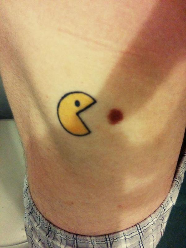 Pacman. (Via: boredpanda.com)
