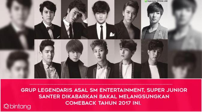 Menanti comeback Super Junior (Desain:Nurman Abdul Hakim/Bintang.com)