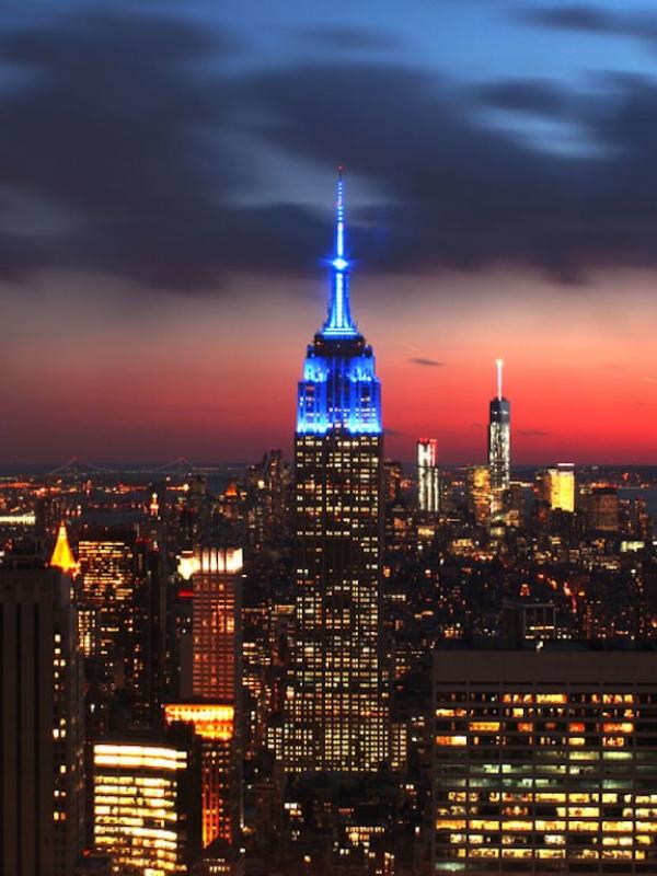 Empire State Building, New York, Amerika Serikat. (Jinna Yang)