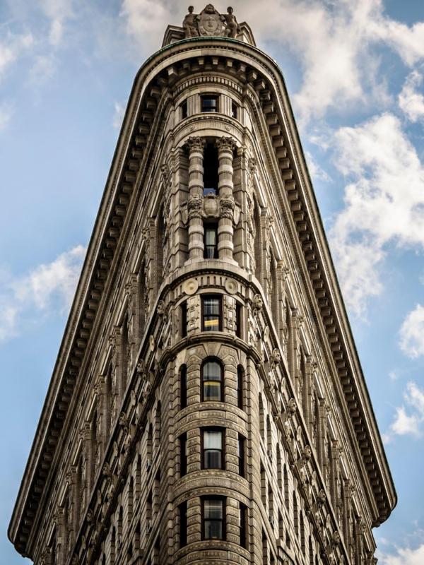 Flatiron Building, New York, Amerika Serikat. (Beatriz Poncet/Alamy)