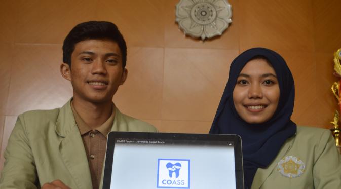 Dua mahasiswa UGM itu terbang ke Hong Kong mewakili Indonesia untuk bersaing dengan perwakilan dari 10 negara lainnya. (Liputan6.com/Switzy Sabandar)