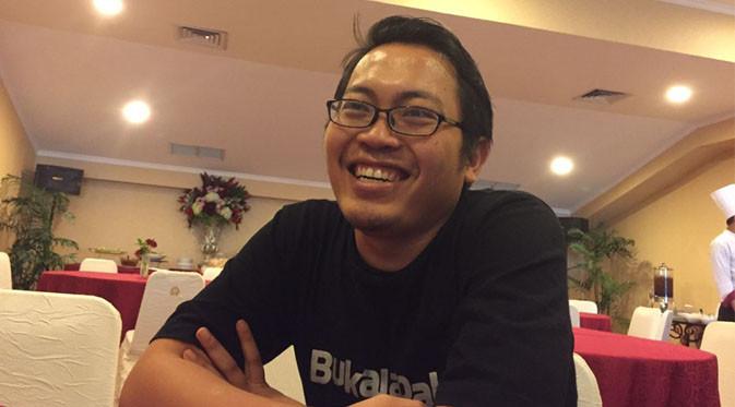 Achmad Zaky, CEO Bukalapak ketika ditemui Tekno Liputan6.com di Jakarta. (Liputan6.com/ Jeko Iqbal Reza)
