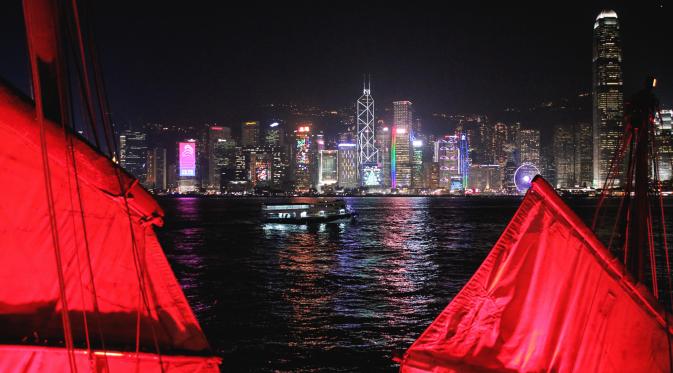 Shio kambing: Victoria Harbour, Hong Kong (Foto: HKTB) 
