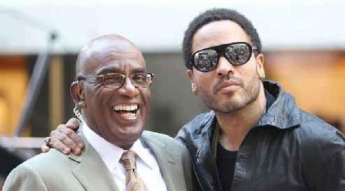 Al Roker dan Lenny Kravitz. (Foto: The Infong)