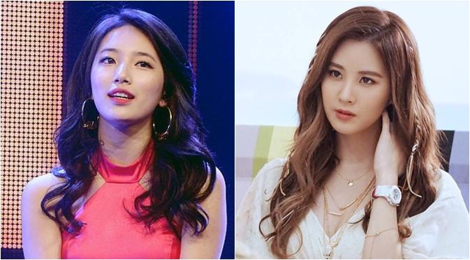 Seohyun SNSD dan Suzy miss A merilis single solo di hari yang sama.