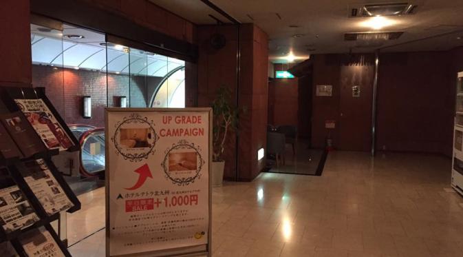 Hotel ini berikan diskon untuk para tamu berkepala botak (sumber: facebook Kitakyushu Hotel Plaza)