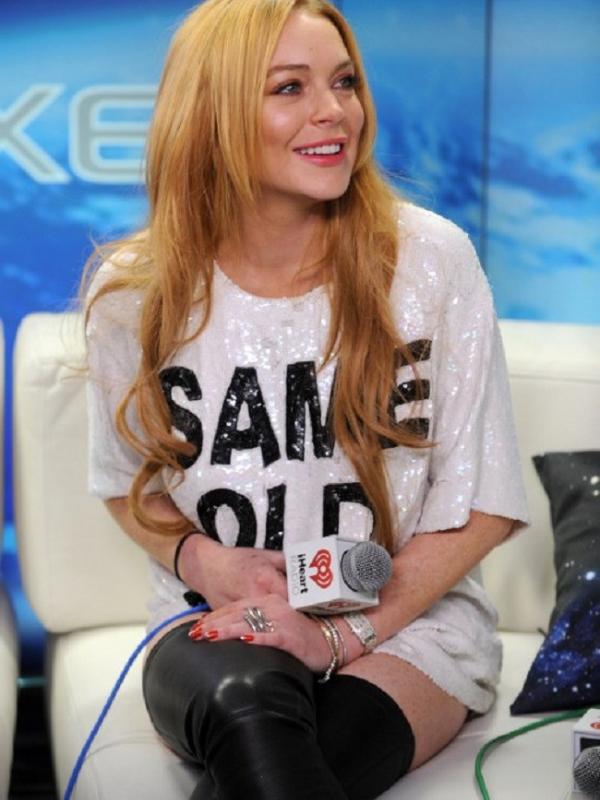 Lindsay Lohan dikabarkan memeluk Islam. (AFP/Bintang.com)