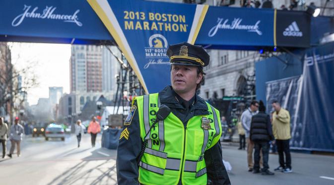 Film Patriots day mengisahkan cerita nyata tentang perburuan pelaku teror bom yang terjadi di Boston, Amerika, pada 2013 lalu. (Via: /Film)