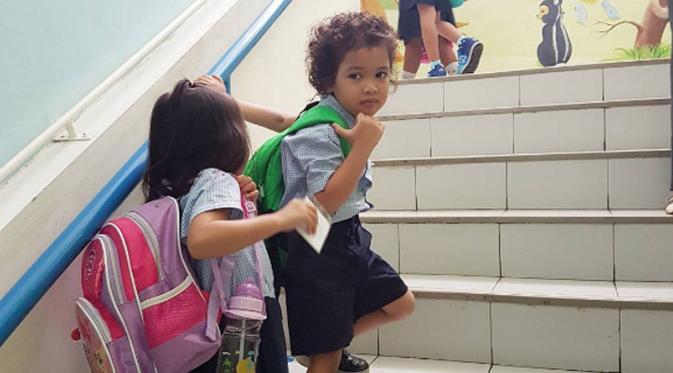 Anak bungsu Sahrul Gunawan (Foto: Instagram)