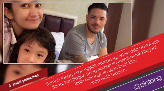 Nafa Urbach, Badai Pernikahan dan Suami Kecelakaan. (Desain: Nurman Abdul Hakim/Bintang.com)