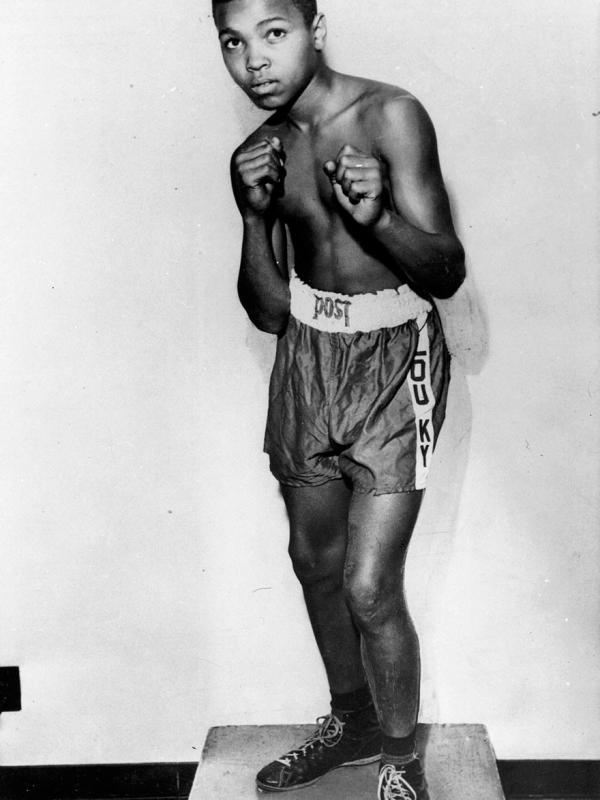Muhammad Ali di tahun 1954. (Via: boredpanda.com)