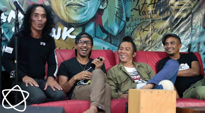 Personel Slank pernah jadi korban hoax. (Deki Prayoga/Bintang.com)