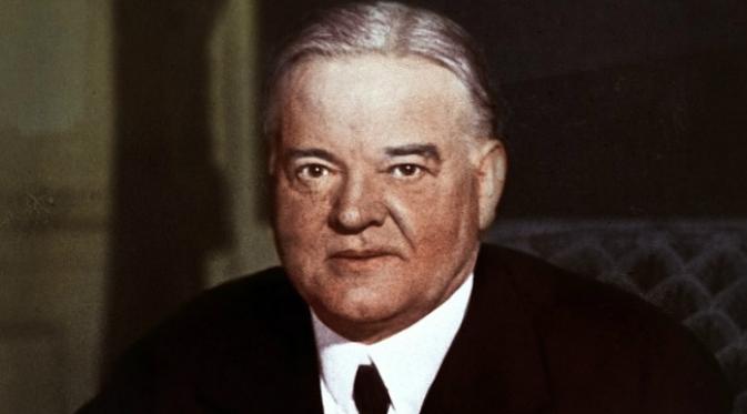 Herbert Hoover, salah satu presiden Amerika Serikat. (Sumber history com)