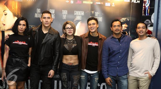 Para bintang film Jakarta Undercover. (Herman Zakharia/Liputan6.com)