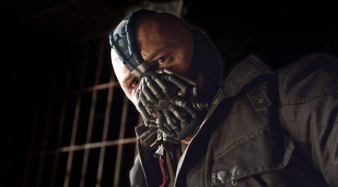 Tom Hardy berperan sebagai Bane (Foto:AP)