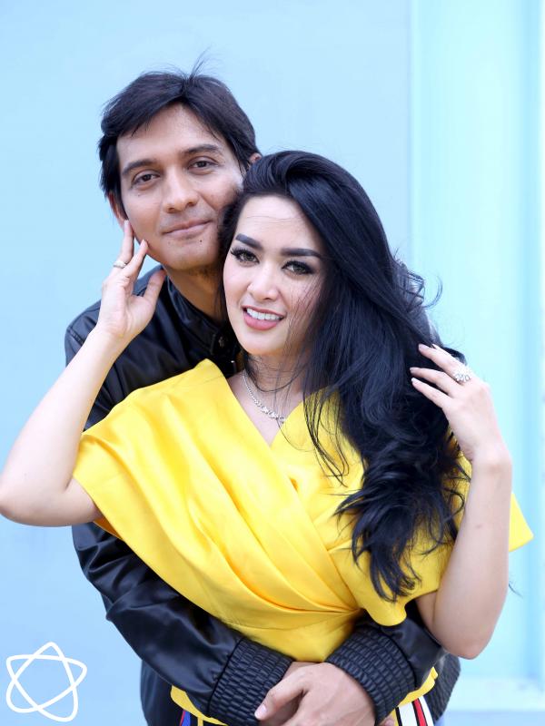 Lucky Hakim dan Tiara Dewi. (Nurwahyunan/Bintang.com)