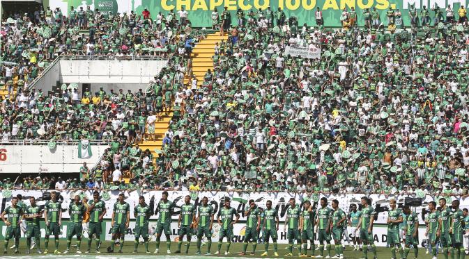 Laga perdana Chapecoense (AP)