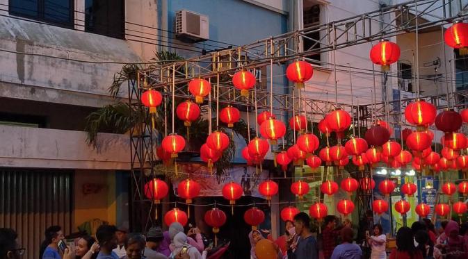 Tahun ini, Pasar Imlek Semawis kembali digelar menjelang Hari Raya Imlek. (Via: instagram.com/dotsemarang)
