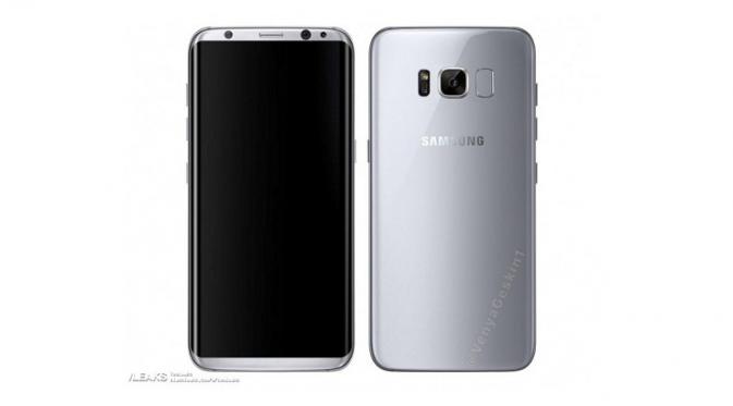 Benarkan ini gambar resmi Samsung Galaxy S8? (Sumber: GSM Arena)