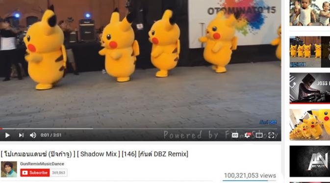 Lagu Cari Pokemon tembus 100 juta viewers