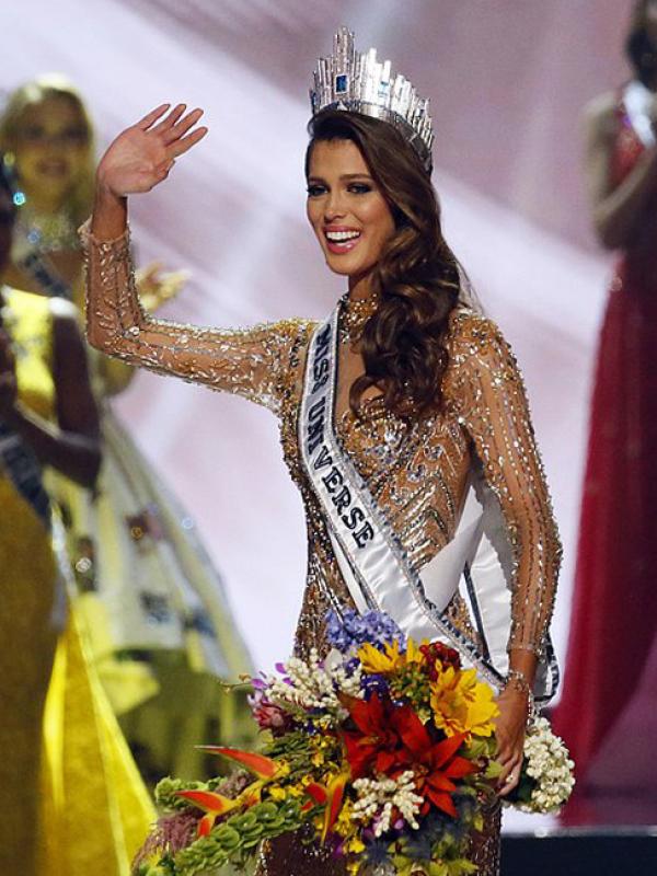 Iris Mittenaere, Miss Universe 2016. (Foto: Dailymail)