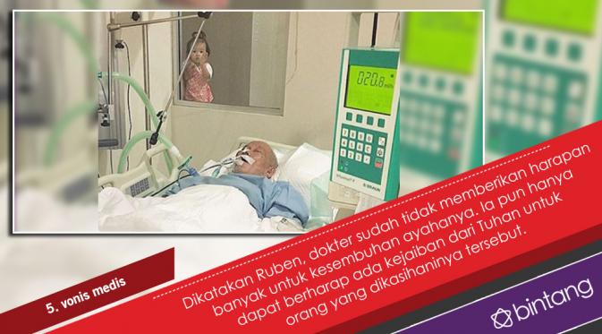 Kesetiaan Ruben Onsu Menemani Sang Ayahanda Hingga Akhir Hayat. (Foto: Instagram/@ruben_onsu, Desain: Nurman Abdul Hakim/Bintang.com)