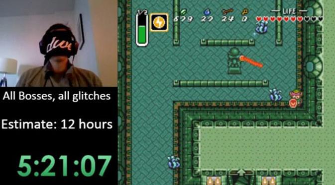 Speedrunner berhasil tamatkan The Legend of Zelda: A Link to the Past. (Sumber: Geek)