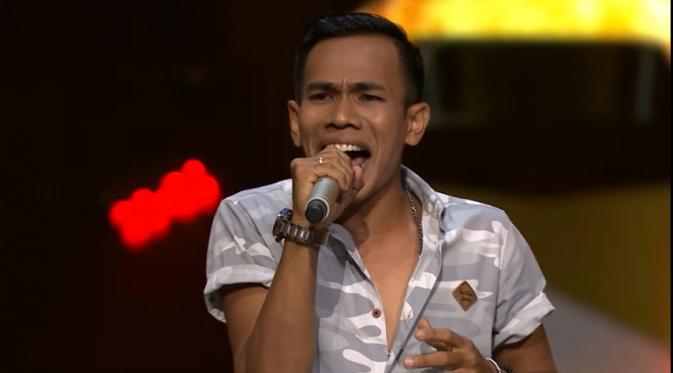 Aksi Fazrun di Rising Star Indonesia