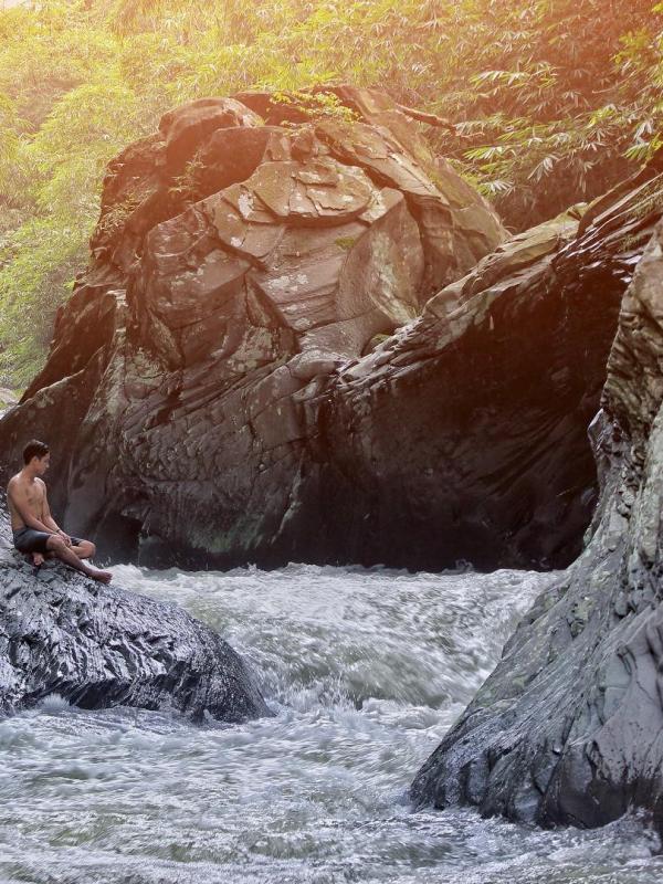 Curug Masigit, Subang, Jawa Barat. (harnessu/Instagram)